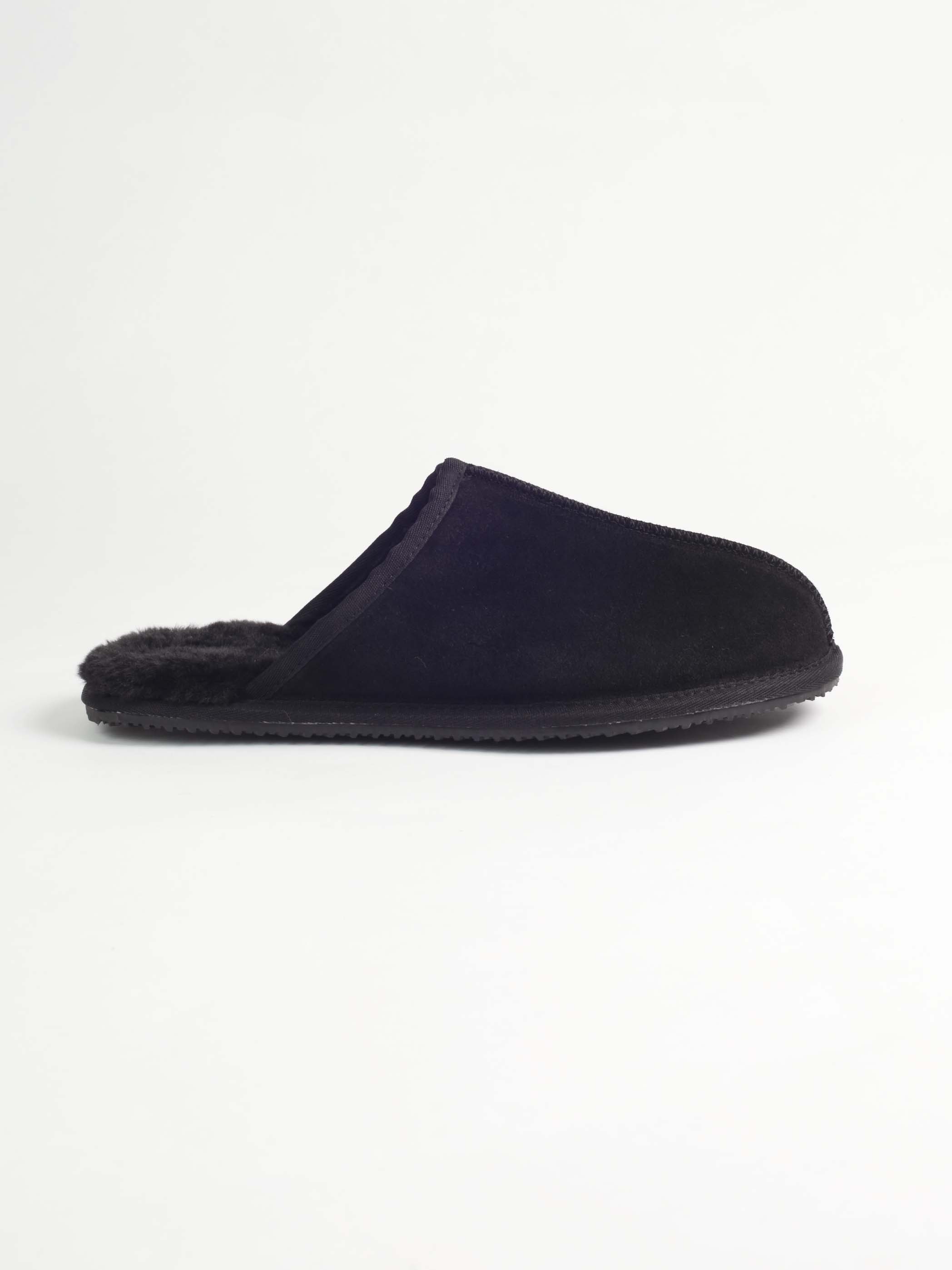 men's suede slippers