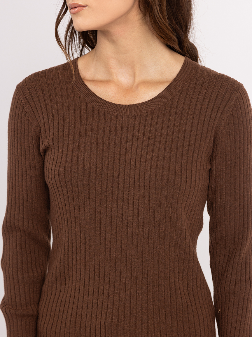 liane scoop neck sweater