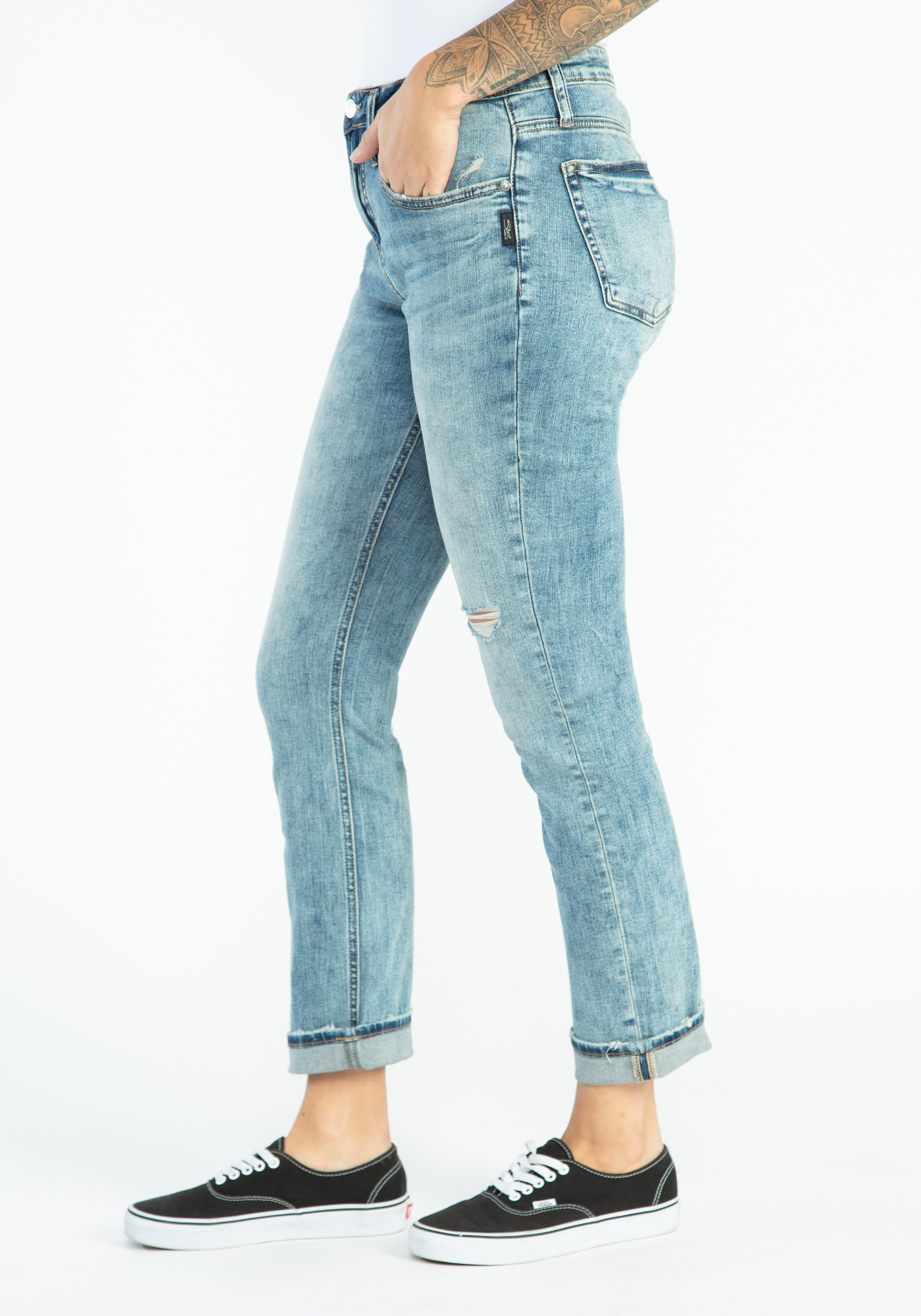 Buy Beau High Rise Slim Leg Jeans for CAD 54.00