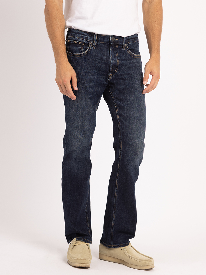 jace slim bootcut jean dark authentic