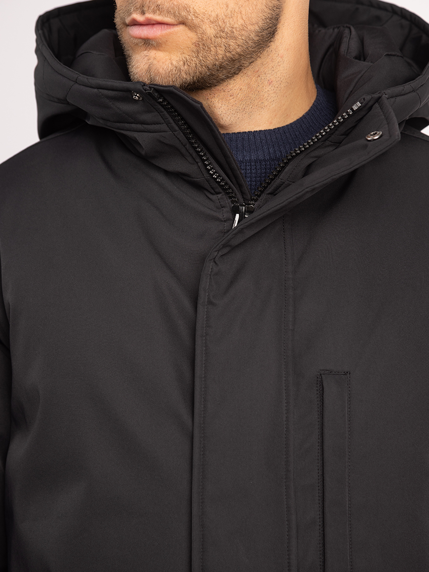 summit hooded puffer jacket