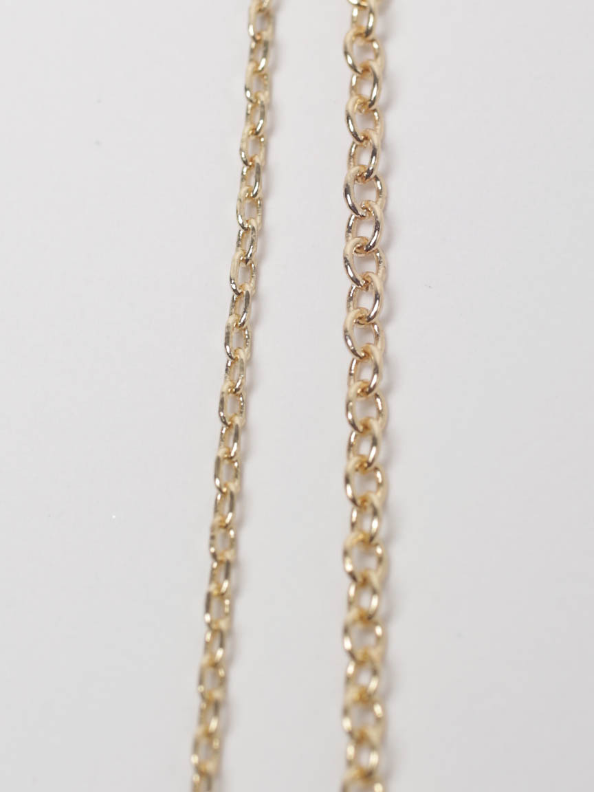 layered gold necklace