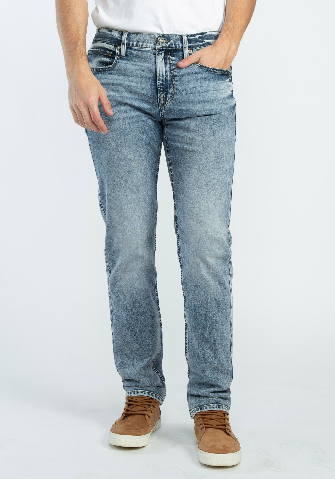 COOLMAX® slim straight tech jeans