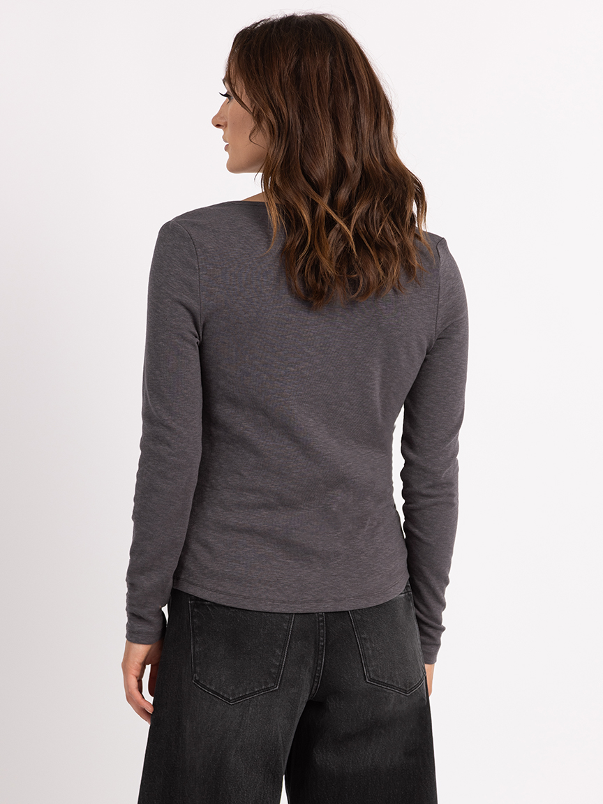 payton notch neck top