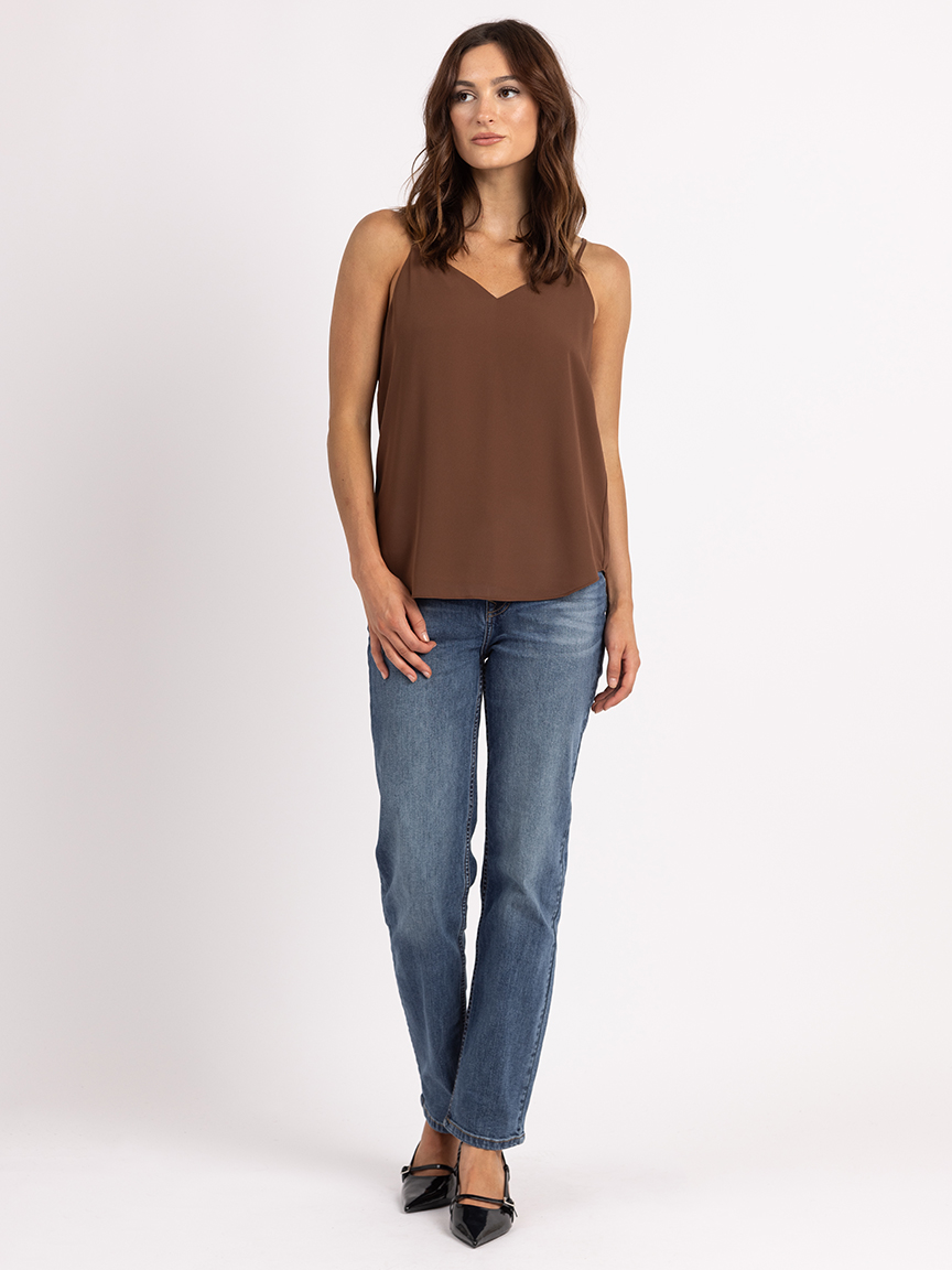 louise v neck top