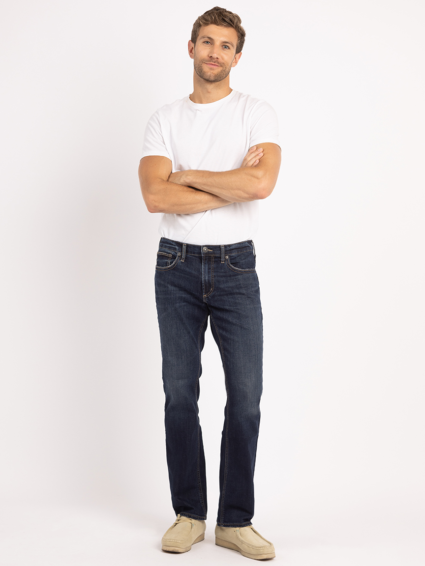 jace slim bootcut jean dark authentic