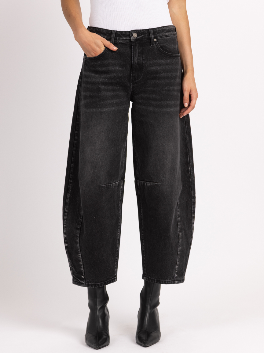 horseshoe jean black