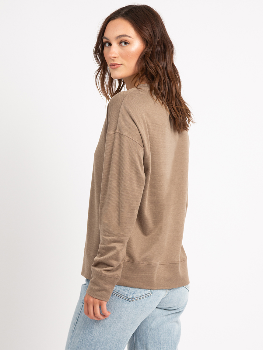 hermione crew neck top