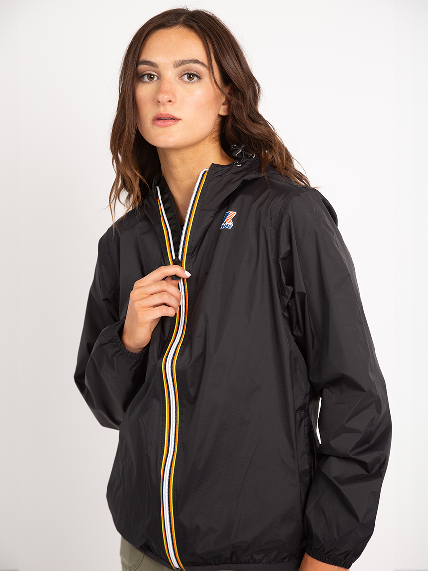 claude short windbreaker rain jacket